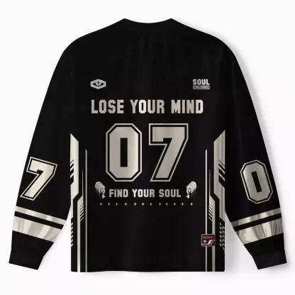 Personalized Lose Mind, Find Soul Long Sleeve Jersey
