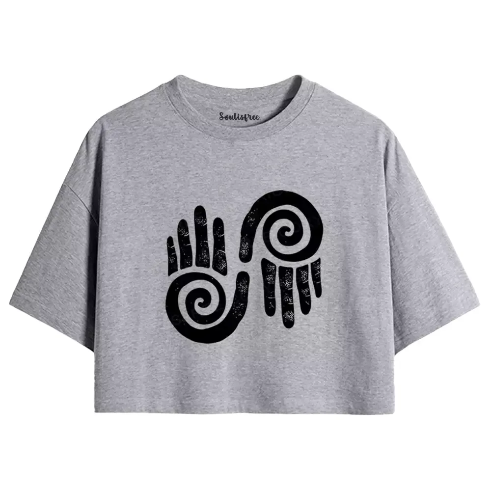 Designed Life's Eternal Flow Crop Top