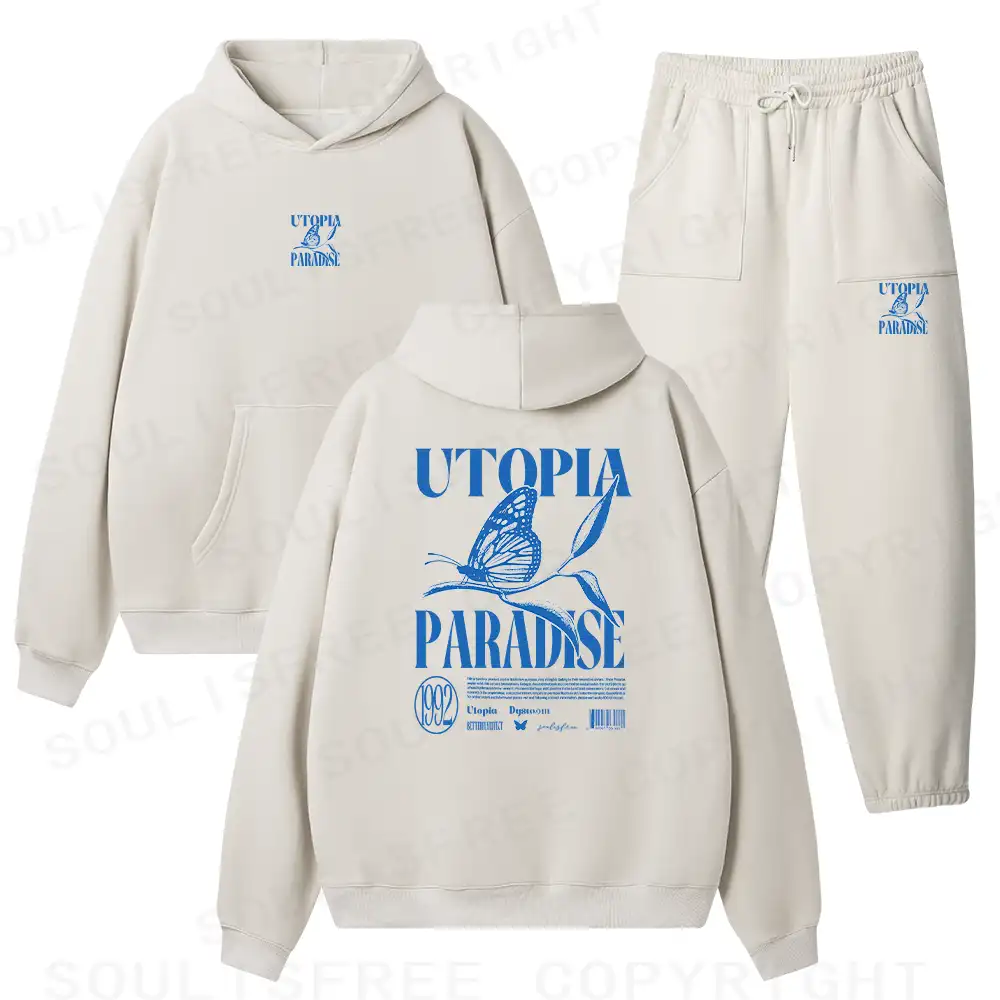 UTOPIA 1  Fleece Hoodie Set