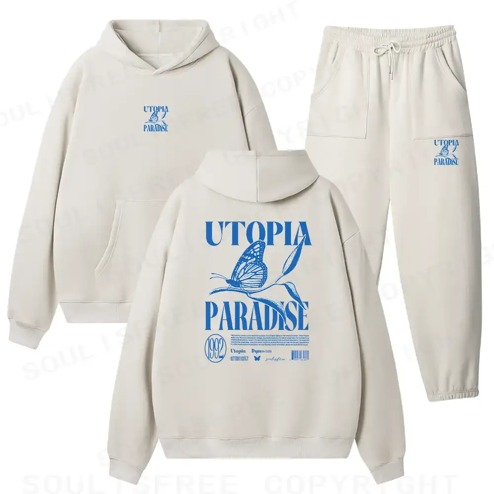 UTOPIA 1  Fleece Hoodie Set