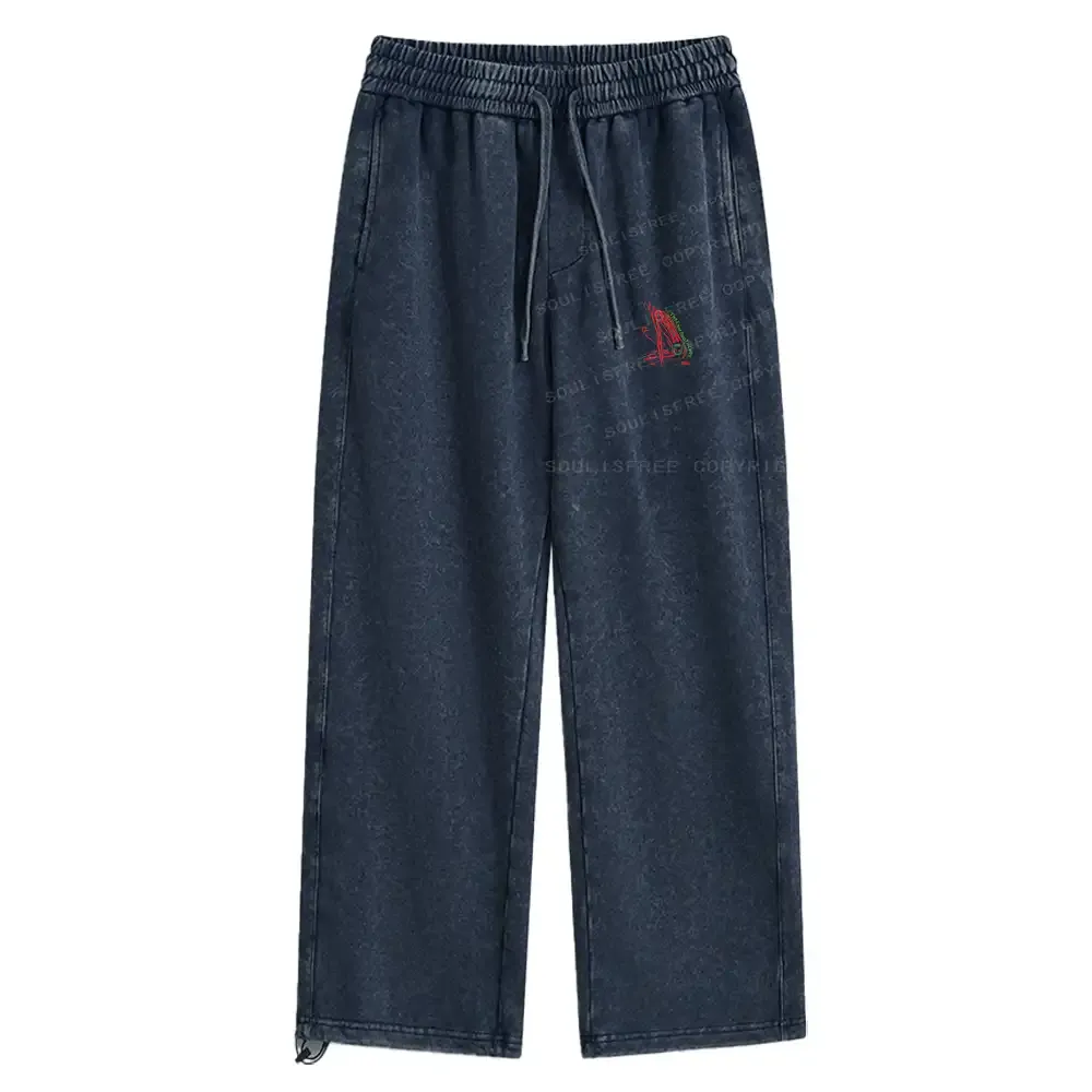 The Low End Theory Washed Baggy Sweatpants