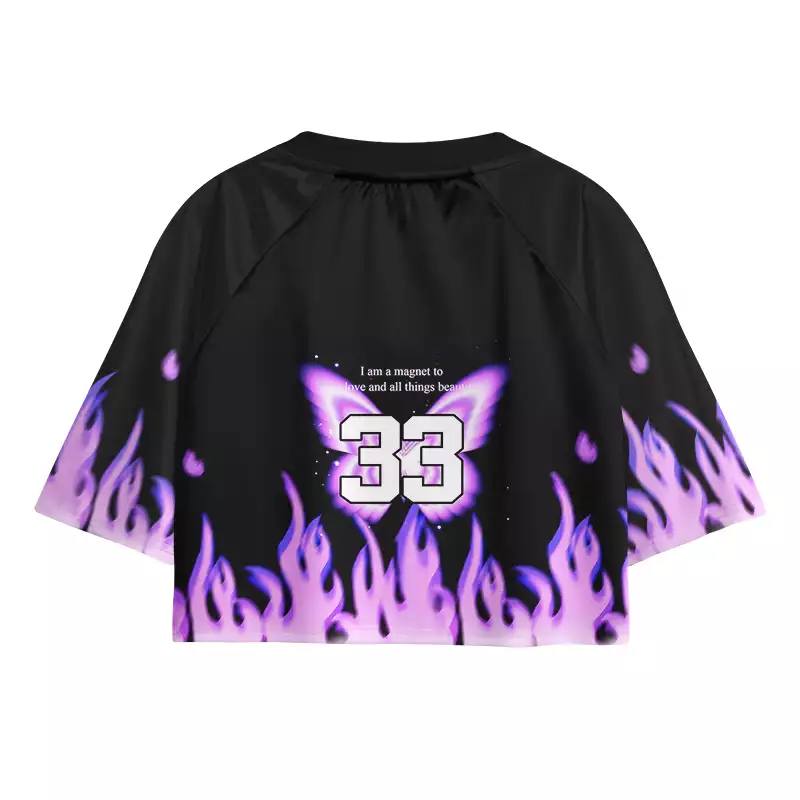 Soulisfree All Things Beautiful Cropped Jersey