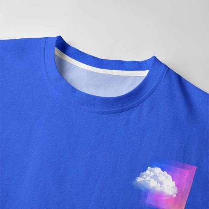 Soulisfree DIGITAL DAYDREAM ,REALITY CAN WAIT Long Sleeve Cotton Tee