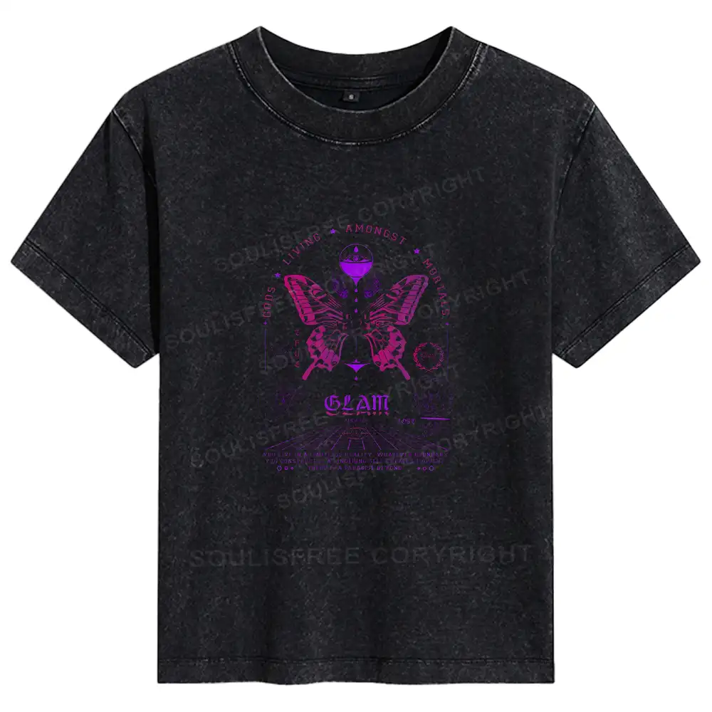 Gods Living Among Us Basic Washed T-shirt