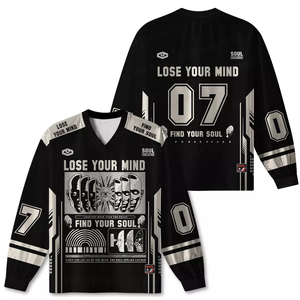 Personalized Lose Mind, Find Soul Long Sleeve Jersey