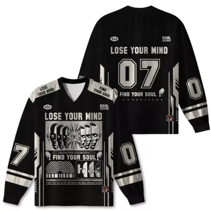 Personalized Lose Mind, Find Soul Long Sleeve Jersey