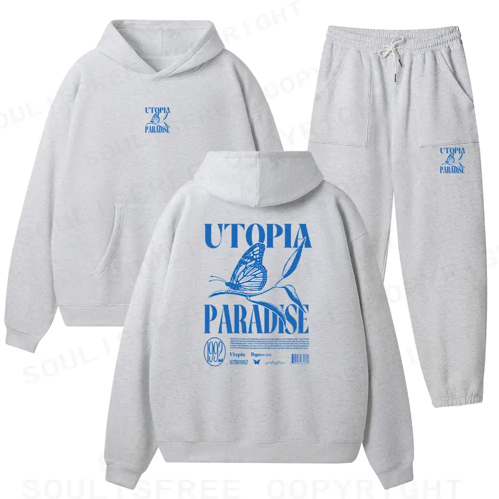 UTOPIA 1  Fleece Hoodie Set