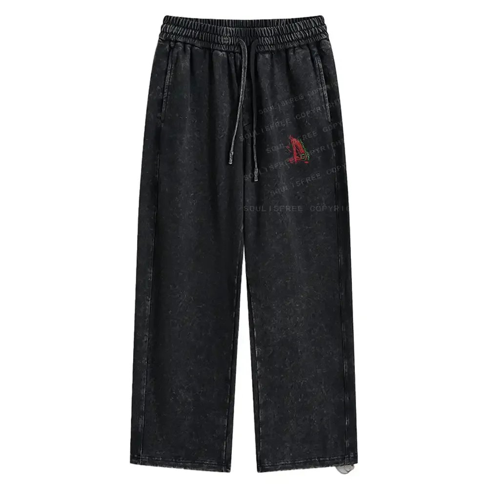 The Low End Theory Washed Baggy Sweatpants