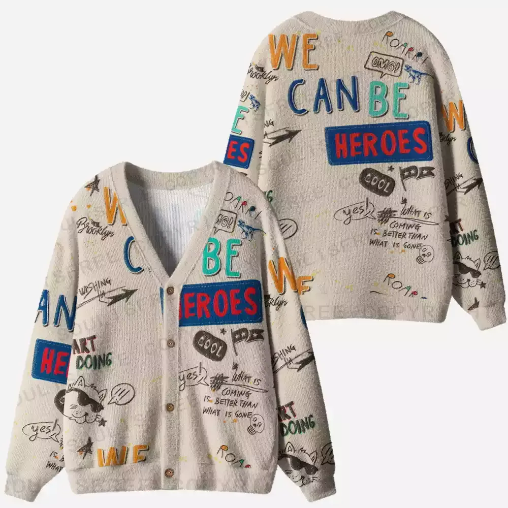 Words and Wonders Ugly Cardigan Sweaters