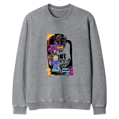Hi World Fit Washed Sweatshirt