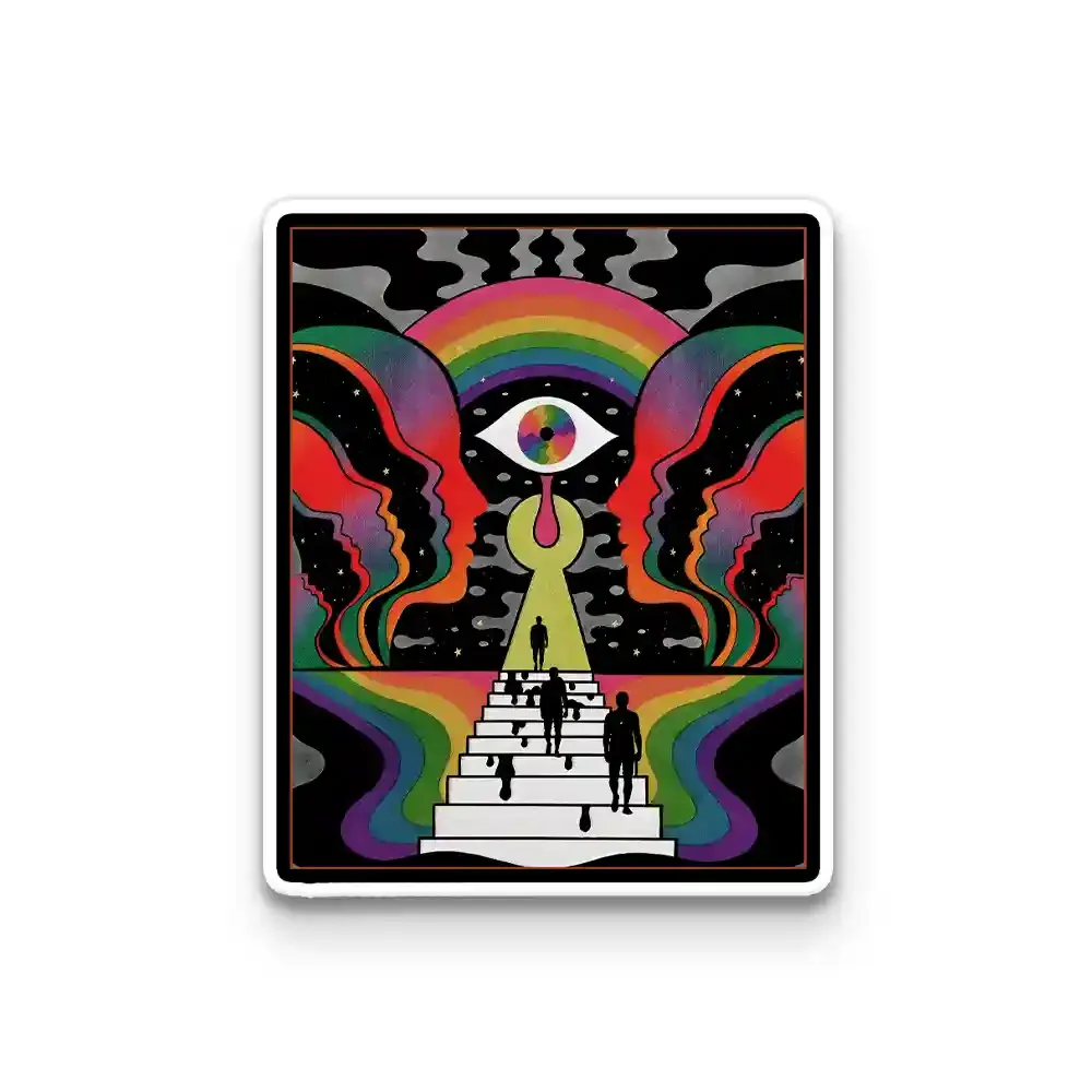 Step Into the Mind 1PCS Stickers