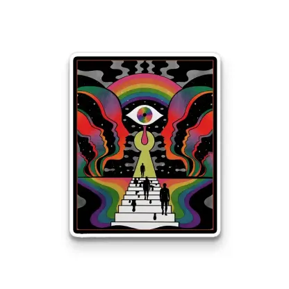 Step Into the Mind 1PCS Stickers