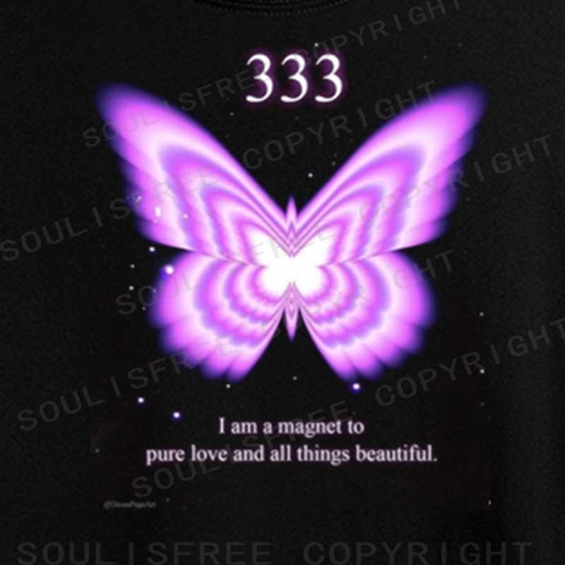 Soulisfree All Things Beautiful Raglan Crop Tee