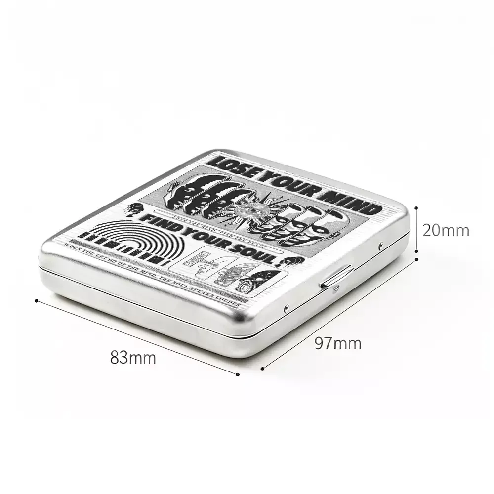 Soulisfree Lose Mind, Find Soul Metal Pocket Case