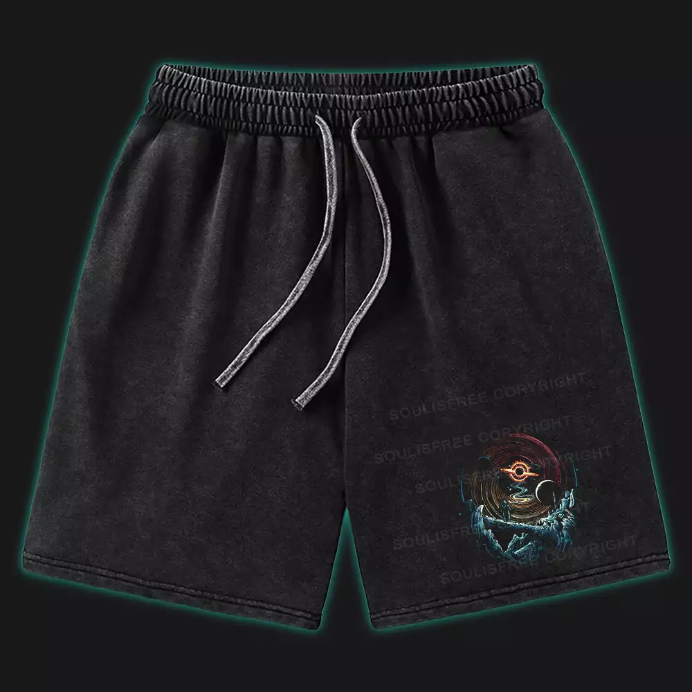 The Unknown Realm Washed Shorts