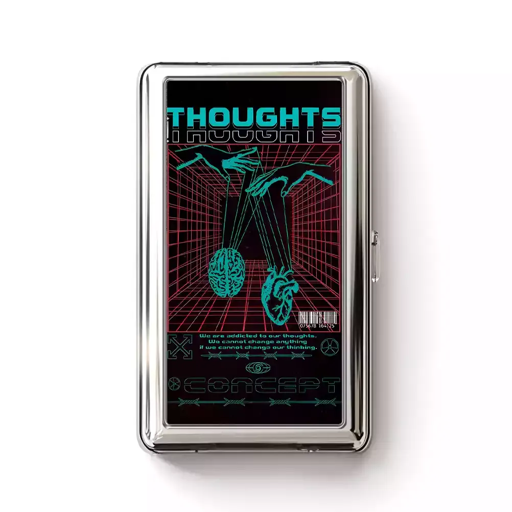 A Clash Of Ideas Cigarette Case