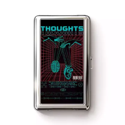 A Clash Of Ideas Cigarette Case