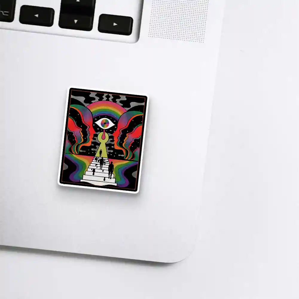 Step Into the Mind 1PCS Stickers