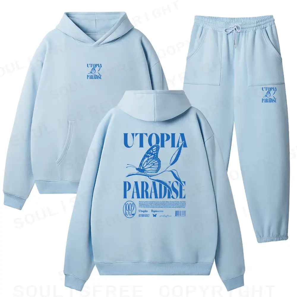 UTOPIA 1  Fleece Hoodie Set