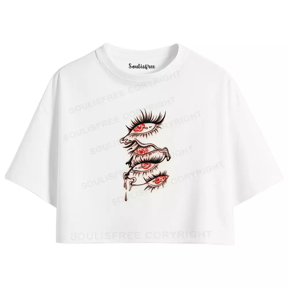 Awaken Your Fourth Eye Crop Top