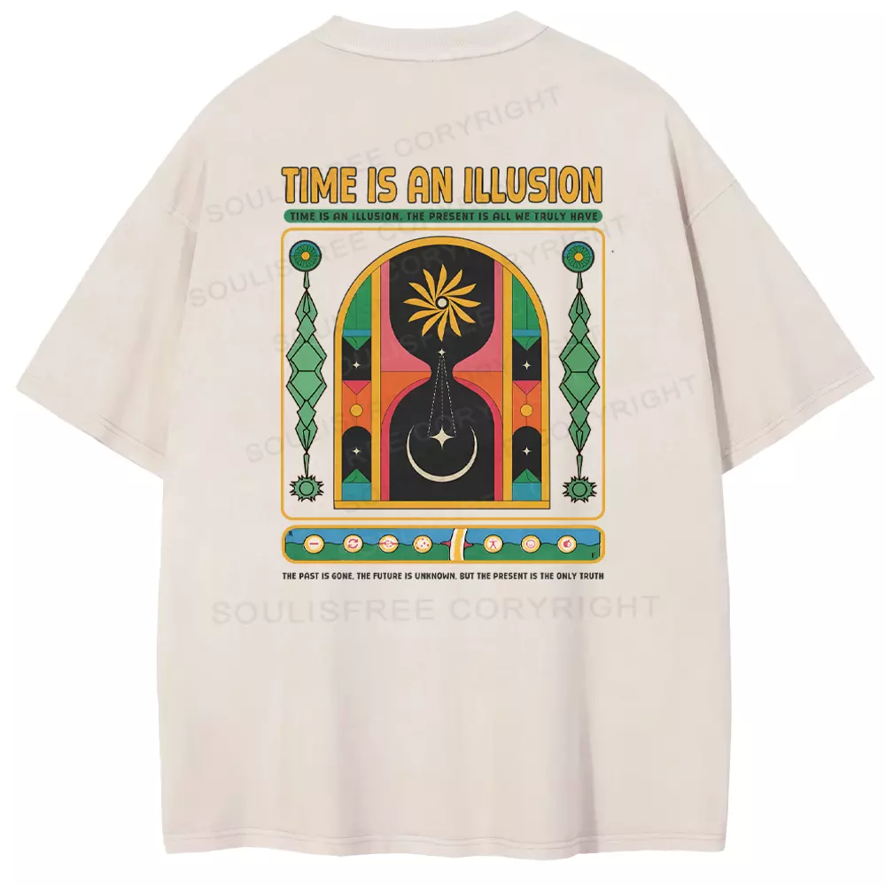 Time Is an Illusion Washed T-shirt