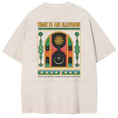 Time Is an Illusion Washed T-shirt
