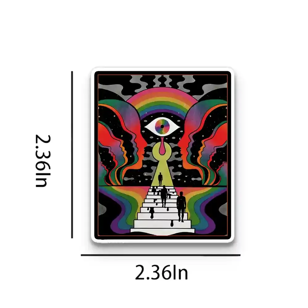 Step Into the Mind 1PCS Stickers