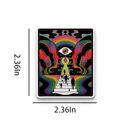 Step Into the Mind 1PCS Stickers