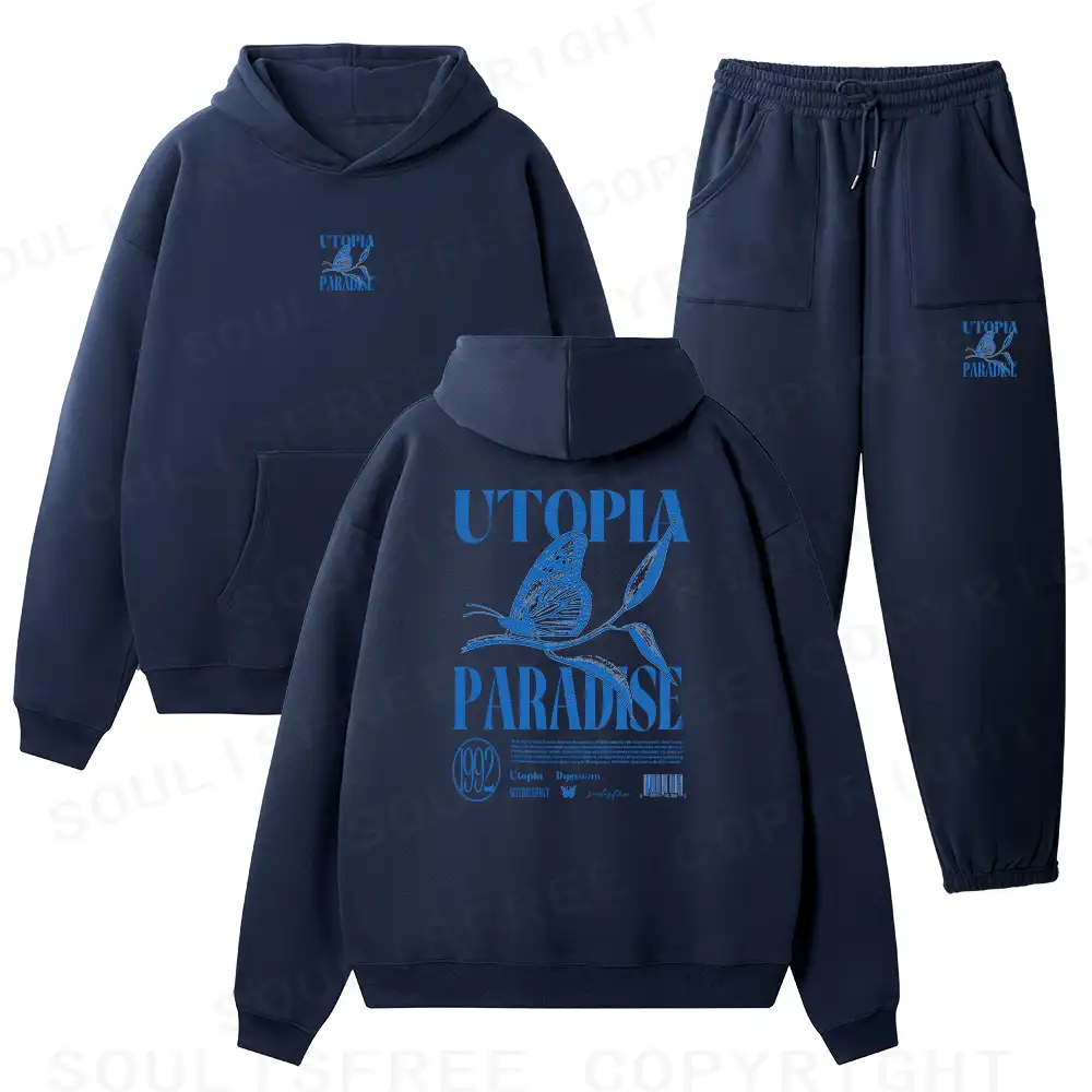 UTOPIA 1  Fleece Hoodie Set