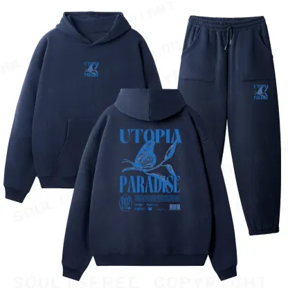 UTOPIA 1  Fleece Hoodie Set