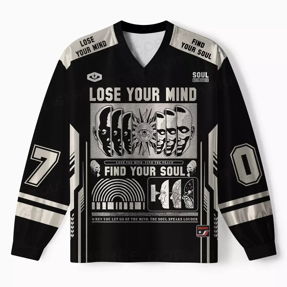 Personalized Lose Mind, Find Soul Long Sleeve Jersey