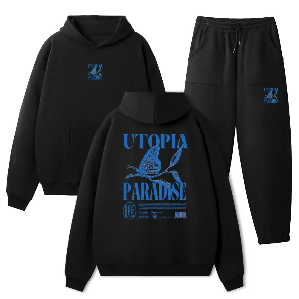 UTOPIA 1  Fleece Hoodie Set