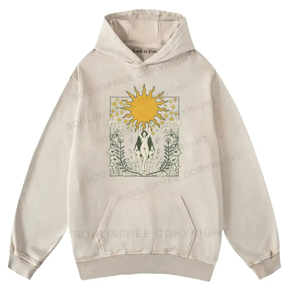 Designed Trust Your Growth Washed Hoodie