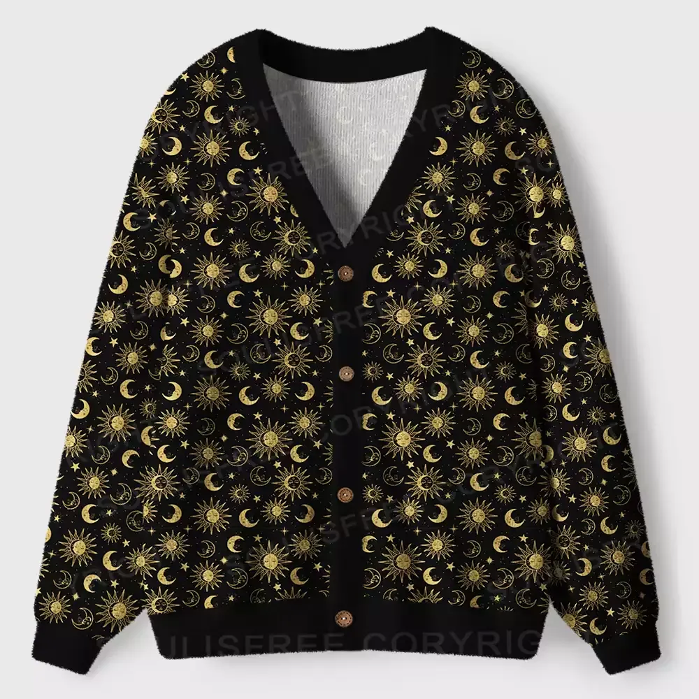 Designed Stellar Dreams Ugly Cardigan Sweaters
