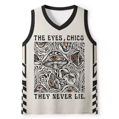 Soulisfree Eyes Never Lie Mushroom Mesh Tank