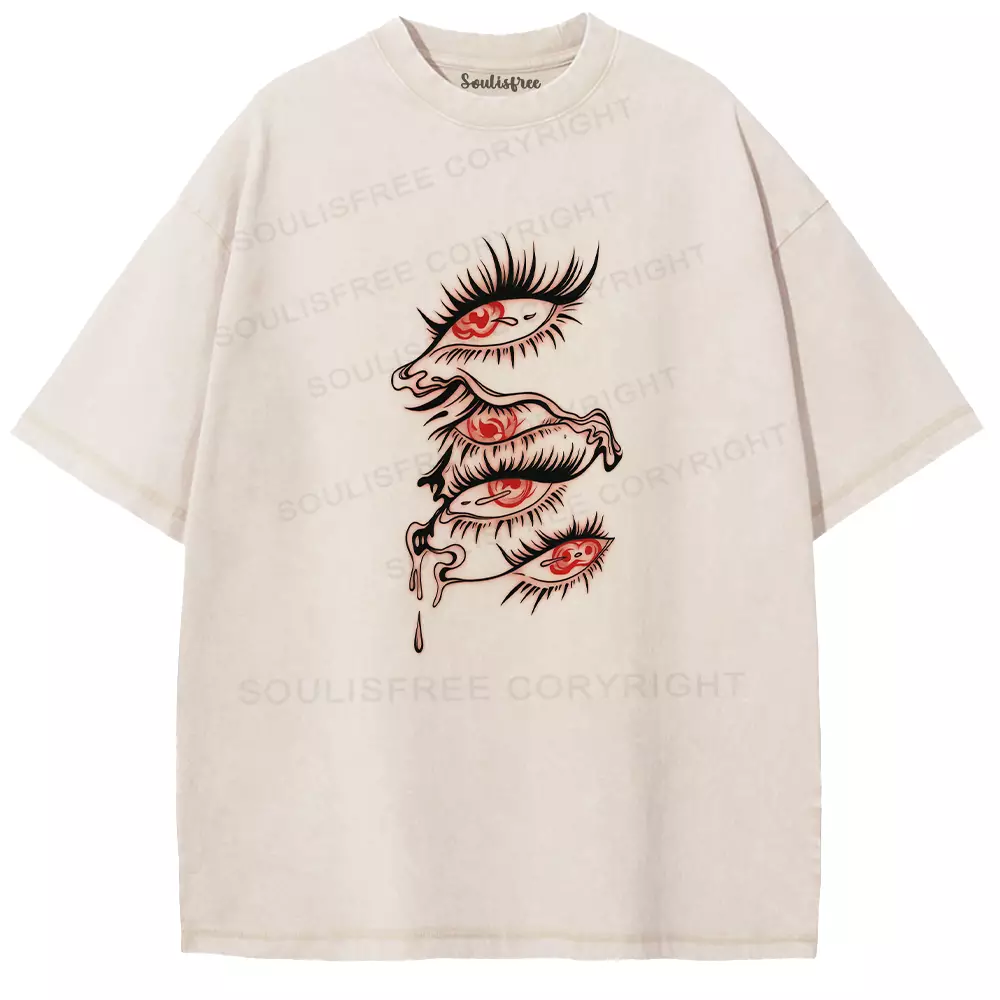 Awaken Your Fourth Eye Washed T-shirt