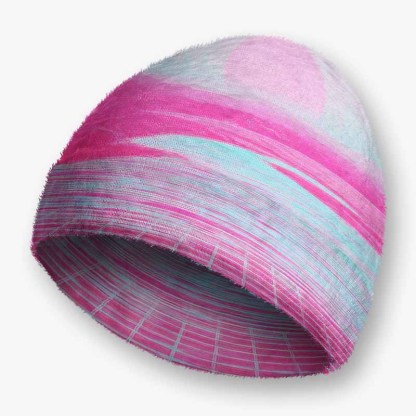 Soulisfree Pastel Horizon Fuzzy Beanie