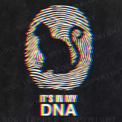 Soulisfree  IT'S IN MY DNA Washed Tee