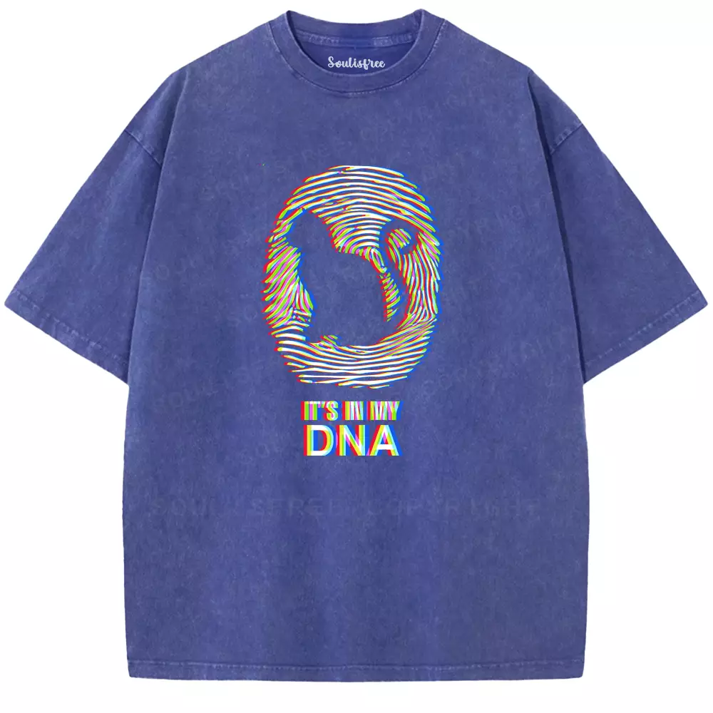 Soulisfree  IT'S IN MY DNA Washed Tee