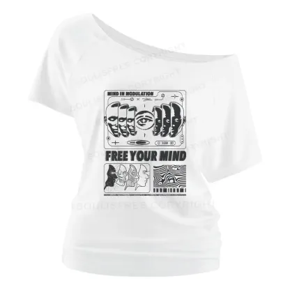 Free Your Mind Off Shoulder Top