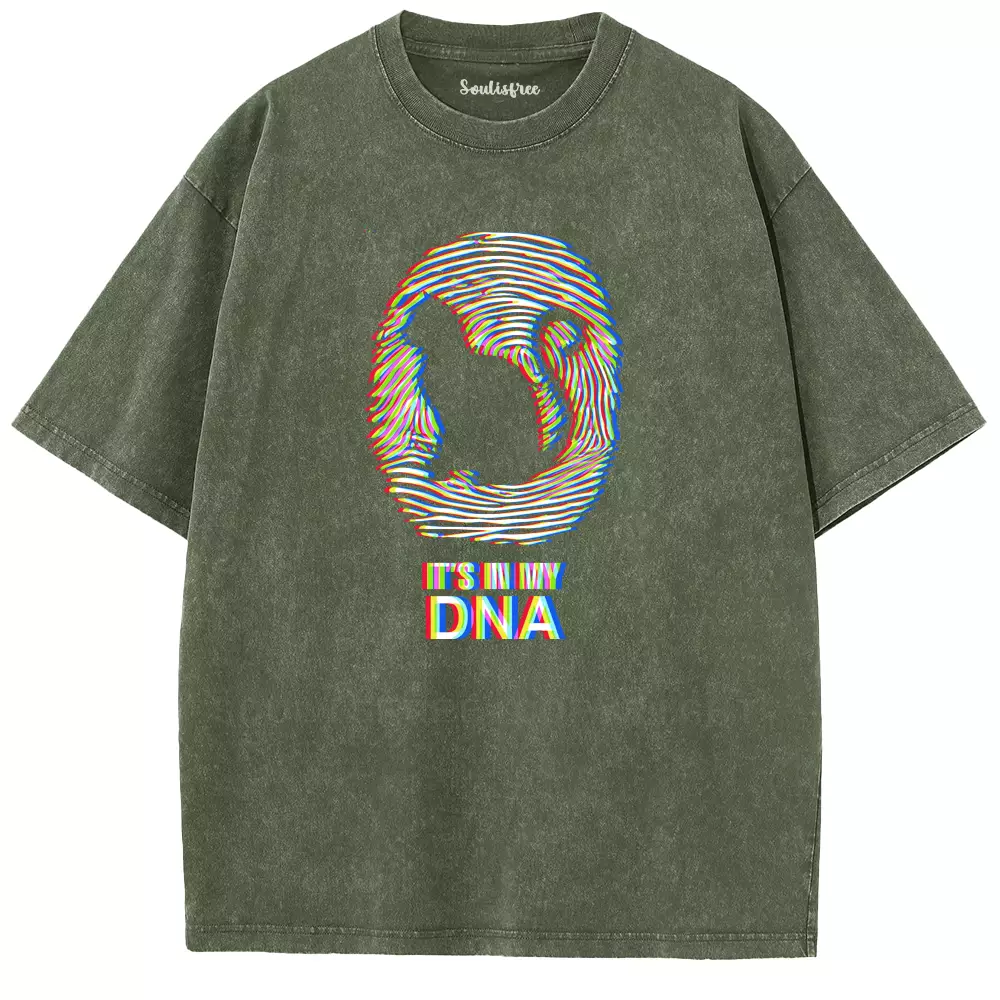Soulisfree  IT'S IN MY DNA Washed Tee