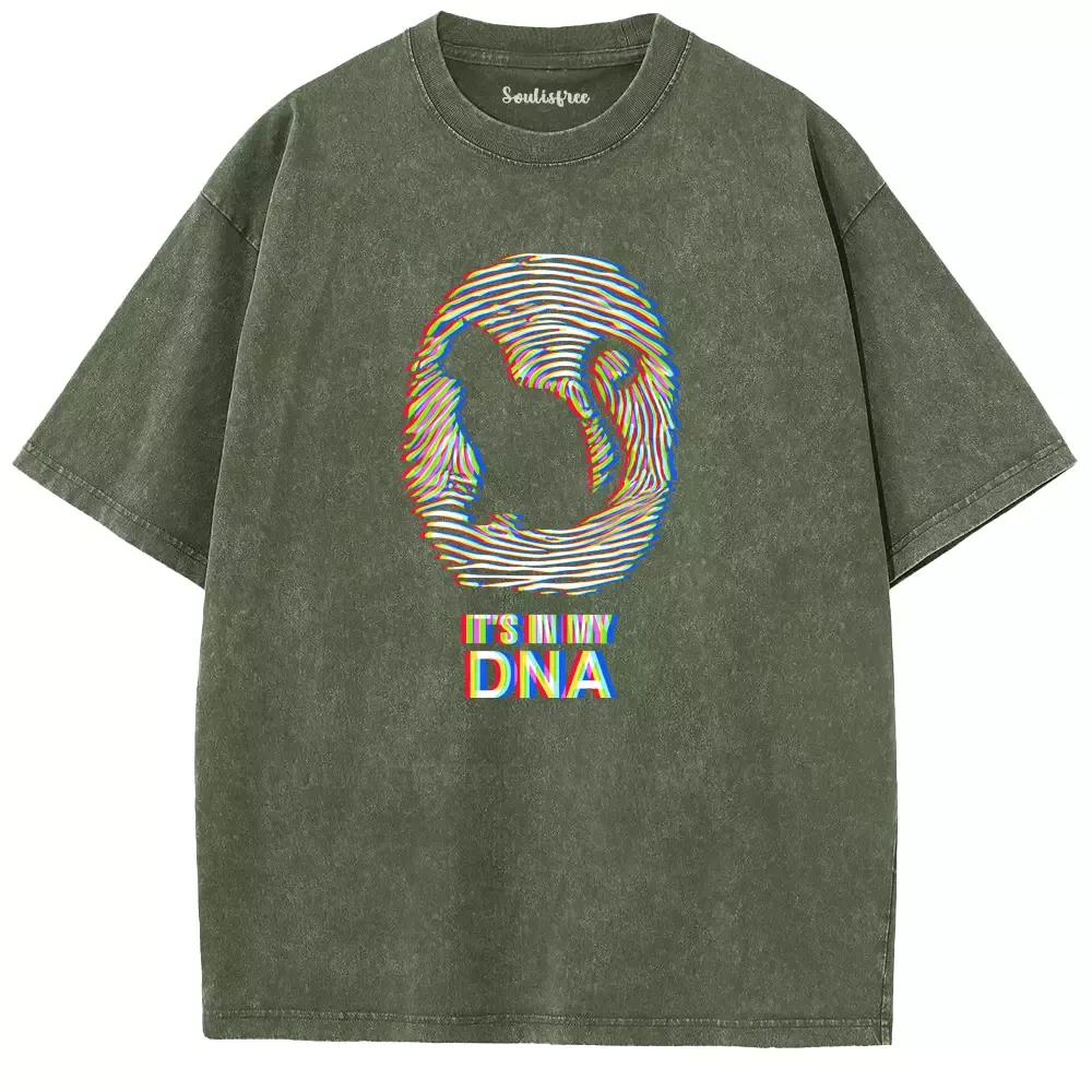 Soulisfree  IT'S IN MY DNA Washed Tee