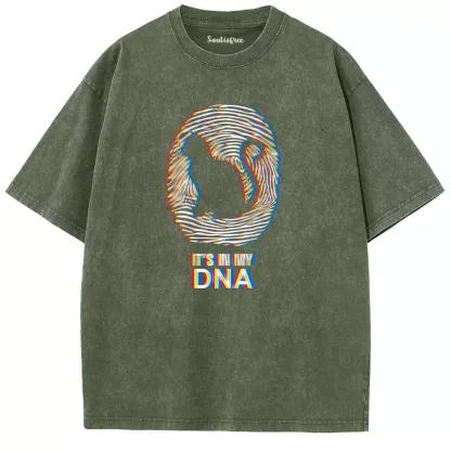 Soulisfree  IT'S IN MY DNA Washed Tee