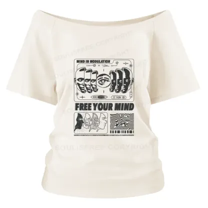 Free Your Mind Off Shoulder Top