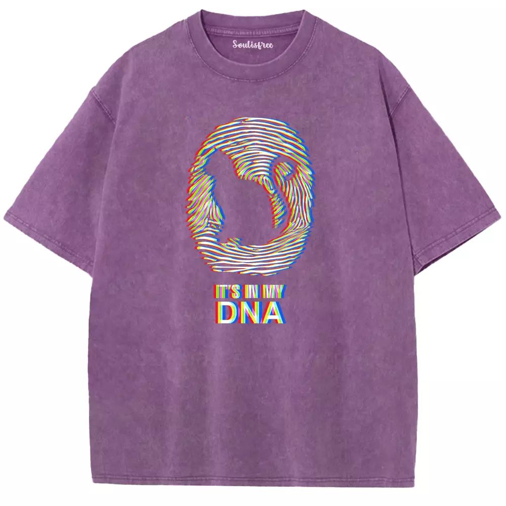 Soulisfree  IT'S IN MY DNA Washed Tee
