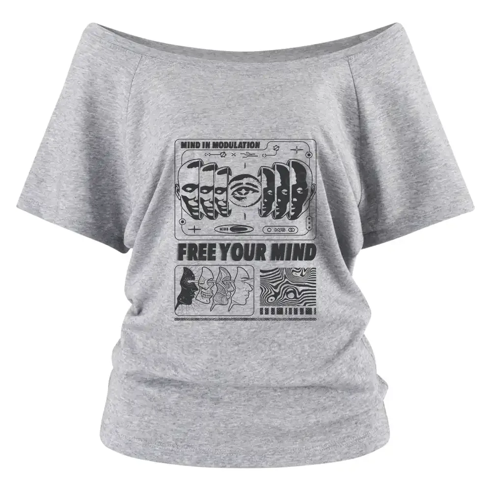Free Your Mind Off Shoulder Top