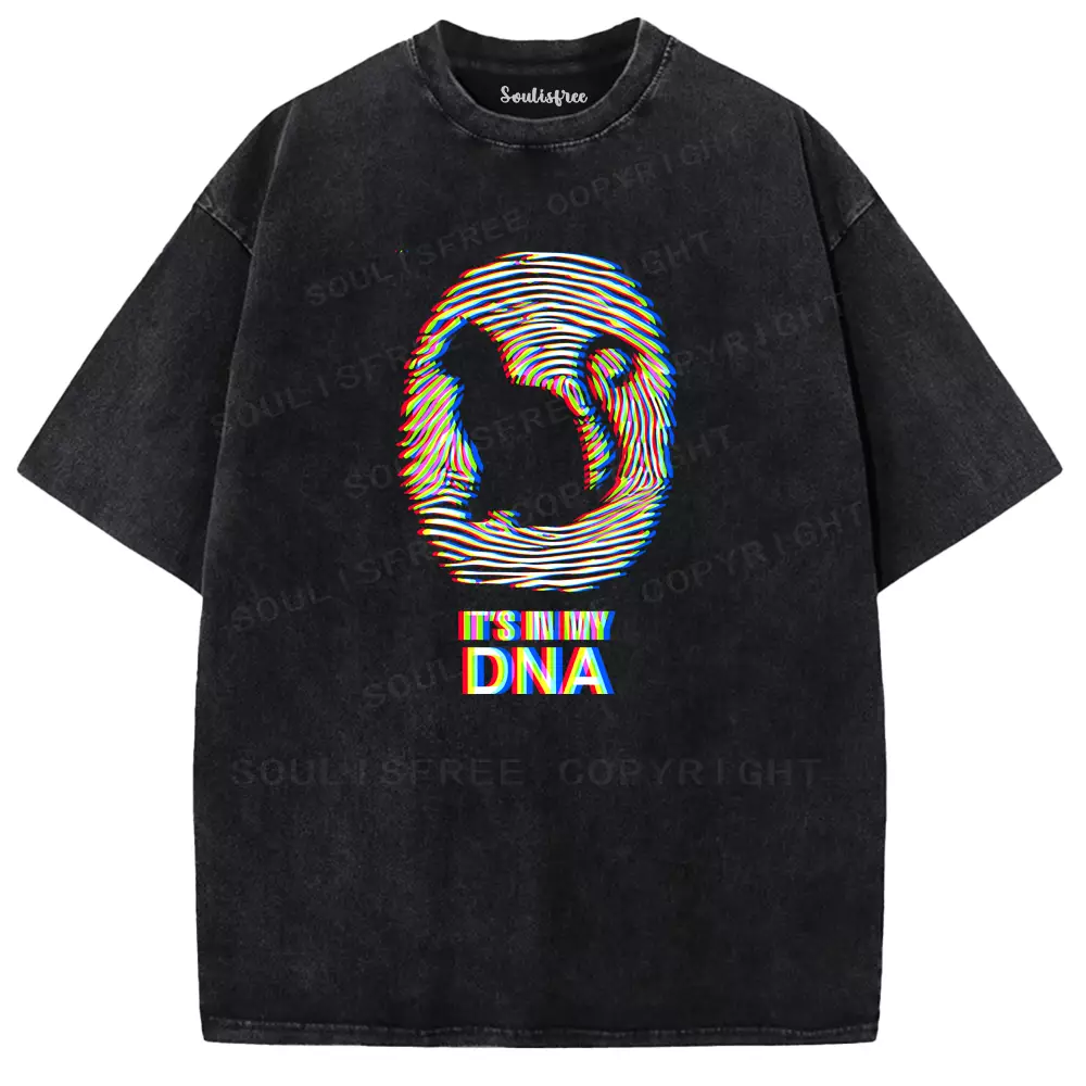 Soulisfree  IT'S IN MY DNA Washed Tee