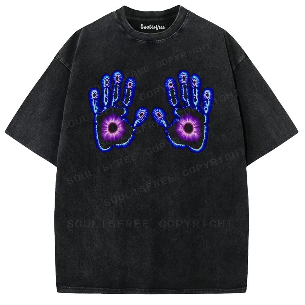 Hands of Vision Washed T-shirt