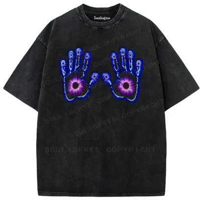 Hands of Vision Washed T-shirt