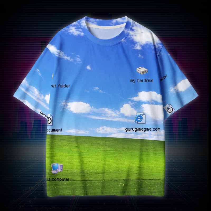 Soulisfree DIGITAL NOSTALGIA Cotton Tee